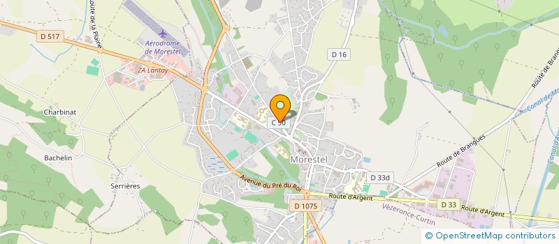 localisation de l'entreprise SALOUSO  MORESTEL