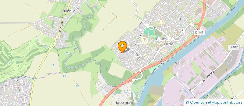 localisation de l'entreprise SALS'ALIENTO  BLAINVILLE-SUR-ORNE