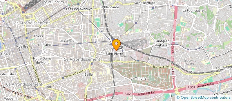 localisation de l'entreprise SALS'AMBIANTE à MARSEILLE