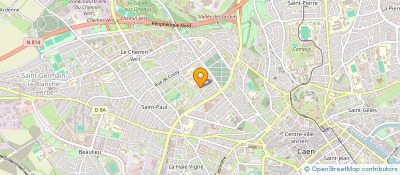 localisation de l'entreprise SALS'AMIGO à CAEN