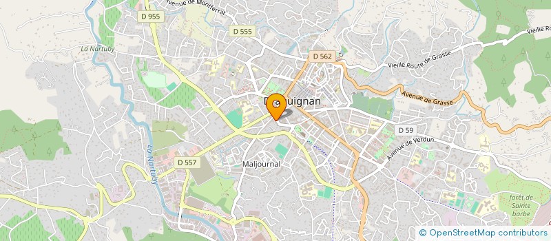 localisation de l'entreprise SALS'ARTE à LES ARCS