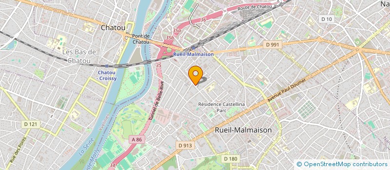 localisation de l'entreprise SALSA à RUEIL-MALMAISON