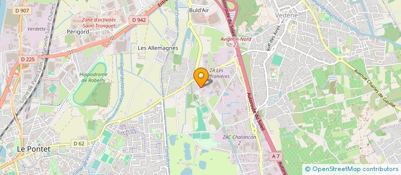 localisation de l'entreprise SALSA  VEDENE