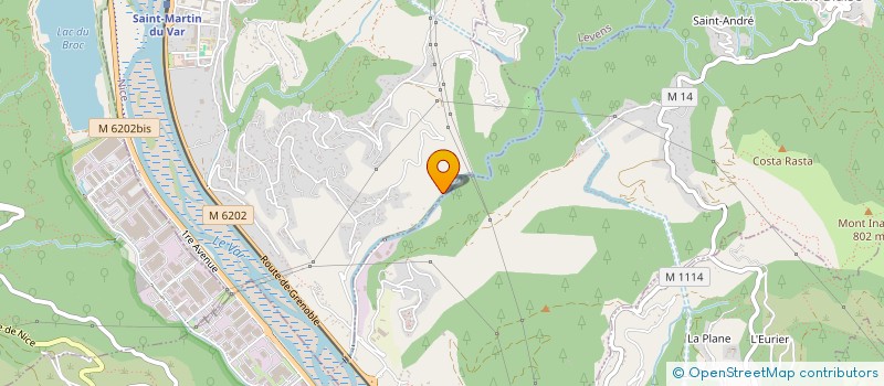 localisation de l'entreprise SALSA  SAINT-BLAISE