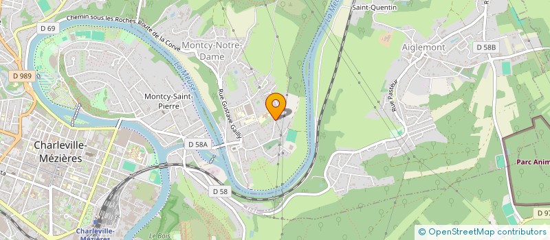 localisation de l'entreprise SALSA  MONTCY-NOTRE-DAME