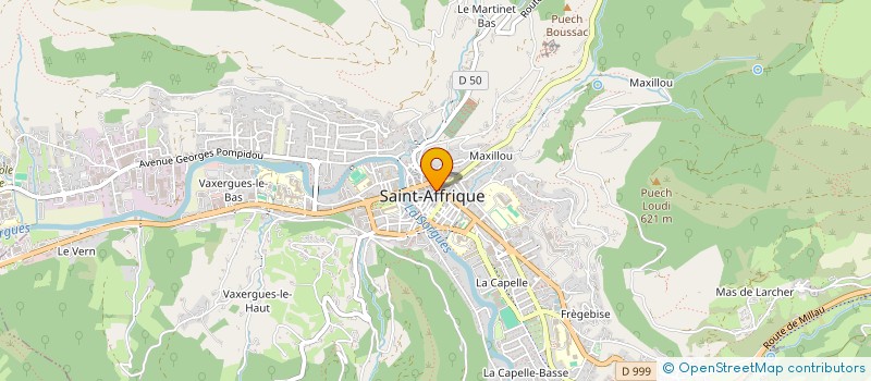 localisation de l'entreprise SALSA  SAINT-AFFRIQUE