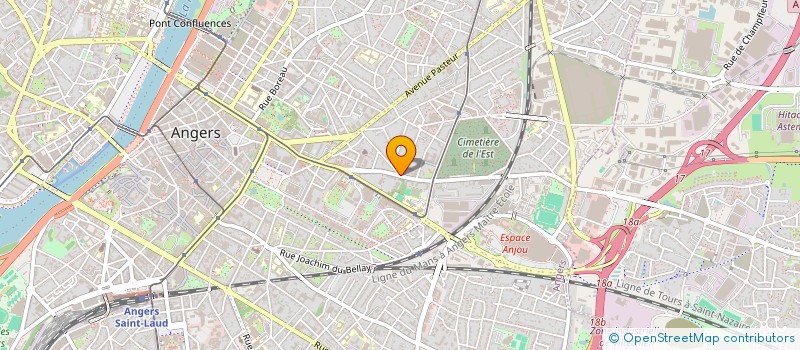 localisation de l'entreprise SALSA AMBIENTE à ANGERS