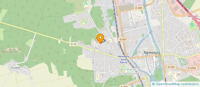 localisation de l'entreprise SALSA BABOU  SAINT-PIERRE-LES-NEMOURS