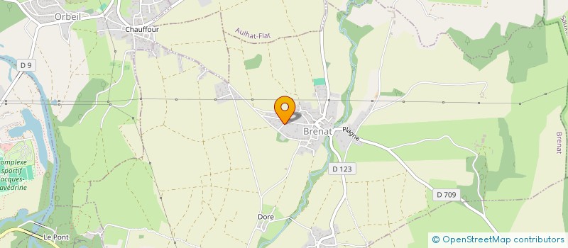 localisation de l'entreprise SALSA BAILANDO  ISSOIRE