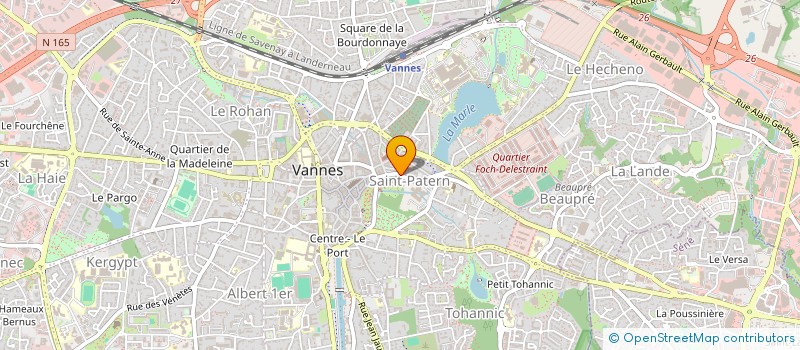 localisation de l'entreprise SALSA CALIENTE  VANNES