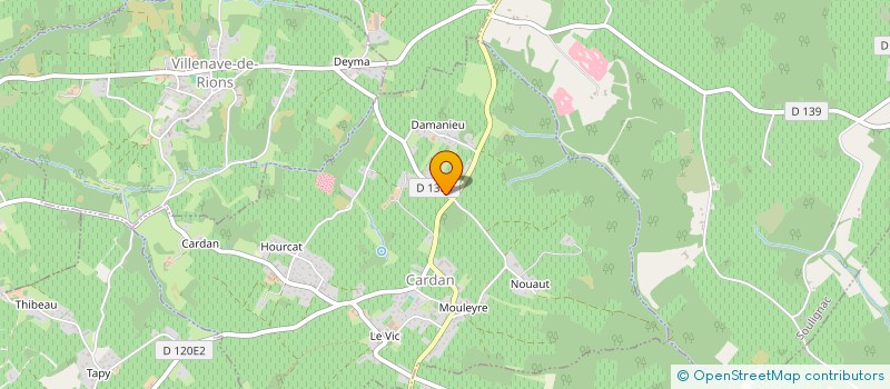 localisation de l'entreprise SALSA CHULA  SAINTE-CROIX-DU-MONT