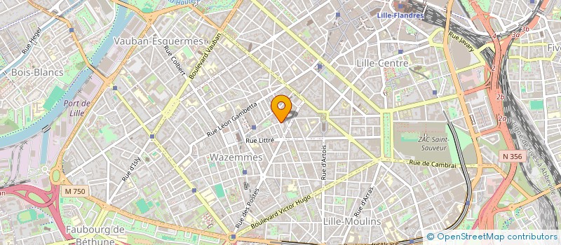 localisation de l'entreprise SALSA CON SWING à LILLE