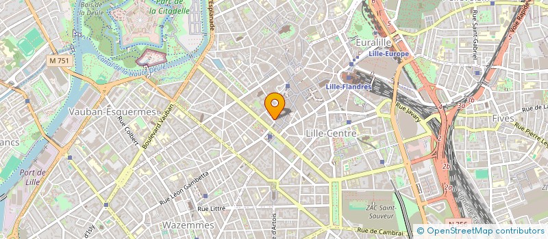 localisation de l'entreprise SALSA CONTIGO à LILLE