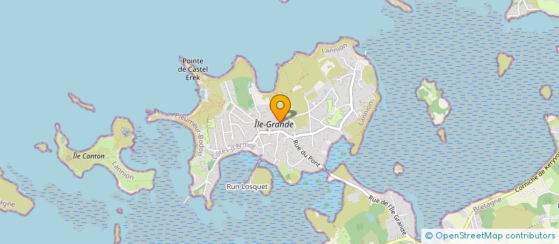 localisation de l'entreprise SALSA DE L'ILE  PLEUMEUR-BODOU