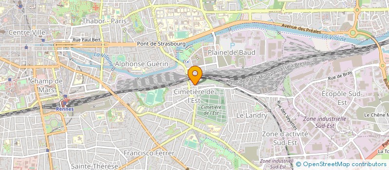 localisation de l'entreprise SALSA DESEO  RENNES