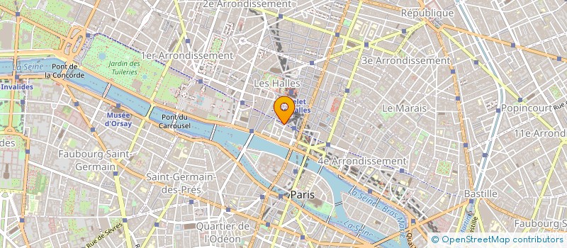 localisation de l'entreprise SALSA DISTRIBUTION à PARIS