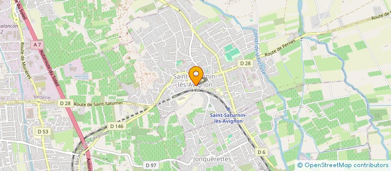 localisation de l'entreprise SALSA-EMOTION  SAINT-SATURNIN-LES-AVIGNON