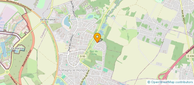 localisation de l'entreprise SALSA ET COMPAGNIE  MAGNY-LE-HONGRE