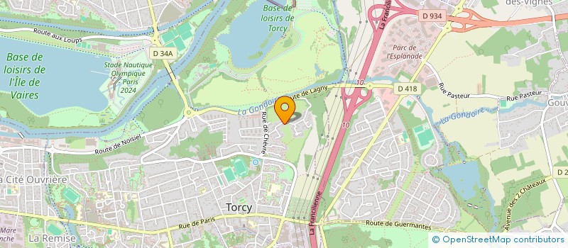 localisation de l'entreprise SALSA EVOLUTION  TORCY