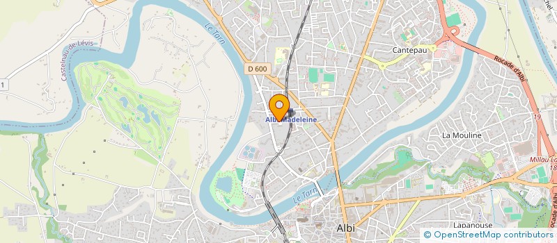 localisation de l'entreprise SALSA LIBRE à ALBI