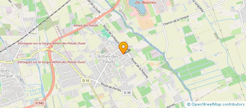 localisation de l'entreprise SALSA LTHEN  ALTHEN-DES-PALUDS