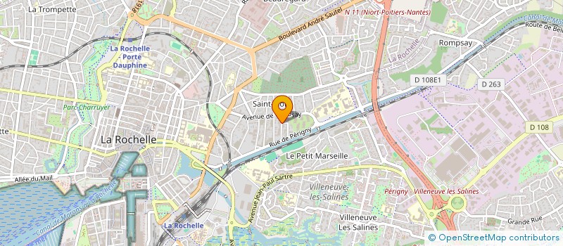 localisation de l'entreprise SALSA PIMENTE  LA ROCHELLE