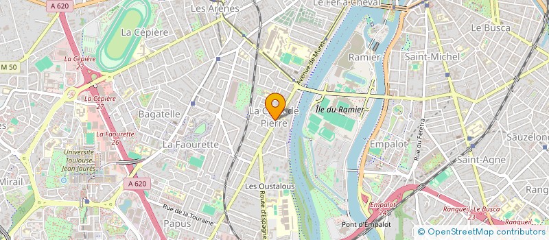 localisation de l'entreprise SALSA SI à TOULOUSE