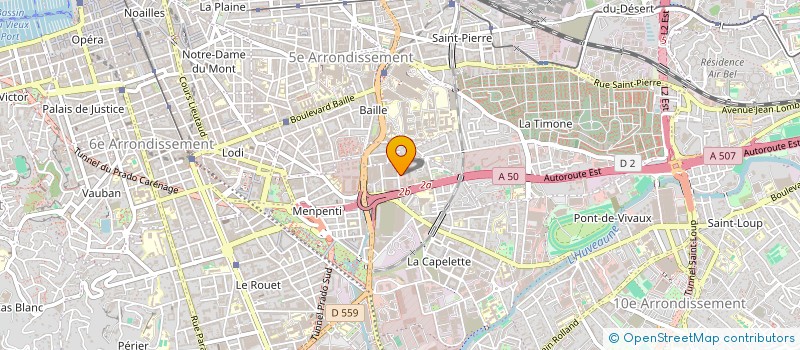 localisation de l'entreprise SALSA TENTACION à MARSEILLE