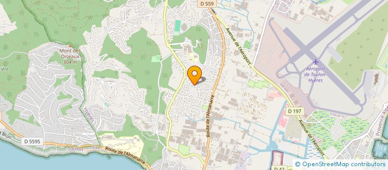 localisation de l'entreprise SALSA TROPIC MADA à HYERES