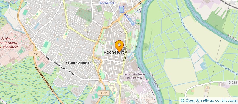 localisation de l'entreprise SALSA VUELTA  ROCHEFORT