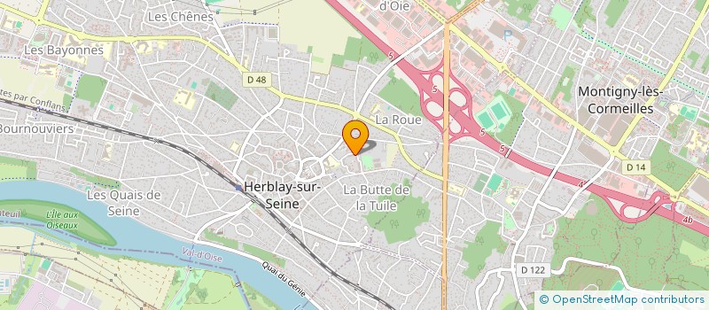 localisation de l'entreprise SALSAAL  HERBLAY-SUR-SEINE