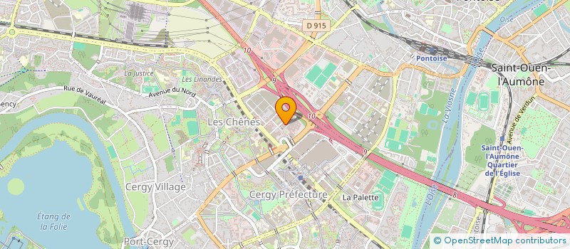 localisation de l'entreprise SALSABANICO EVENTS  CERGY