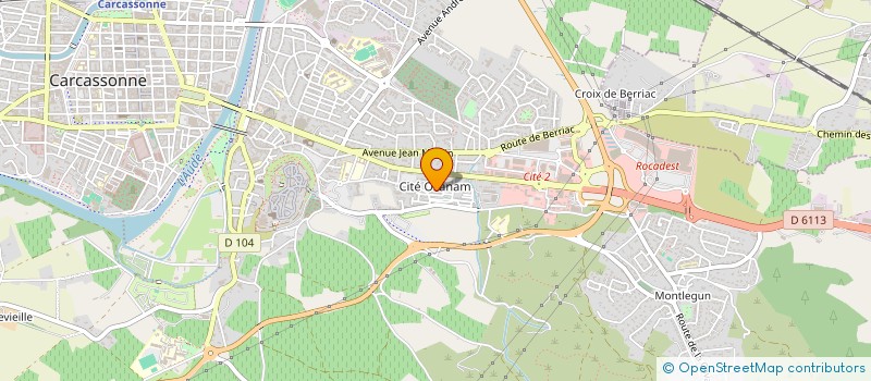 localisation de l'entreprise SALSABYL à CARCASSONNE