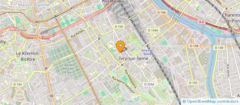 localisation de l'entreprise SALSAMIGOS PARIS  IVRY-SUR-SEINE