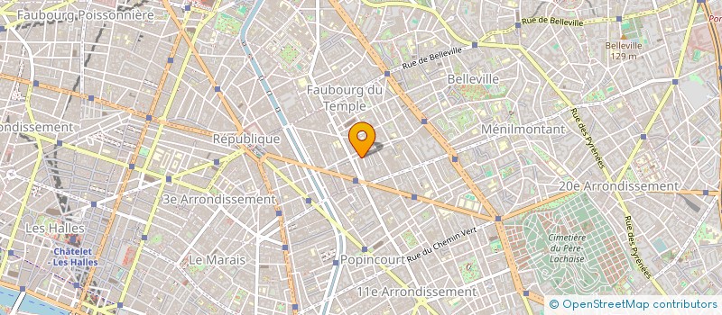 localisation de l'entreprise SALSANUEVA  PARIS