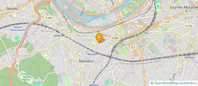 localisation de l'entreprise SALSASSOCIATION à MEUDON