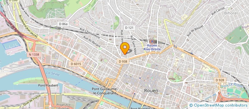 localisation de l'entreprise SALSITA à ROUEN