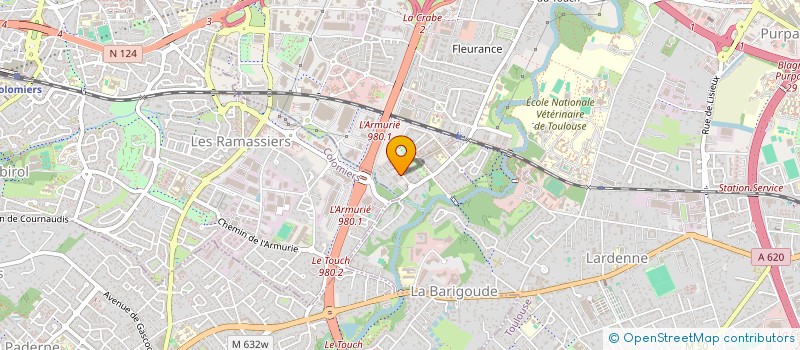 localisation de l'entreprise SALT à TOULOUSE