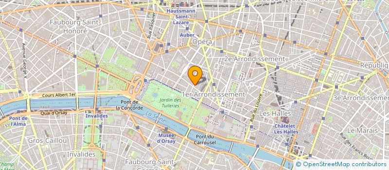 localisation de l'entreprise SALT à PARIS