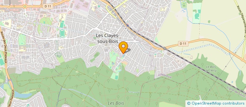 localisation de l'entreprise SALT CONSULTING à LES CLAYES-SOUS-BOIS