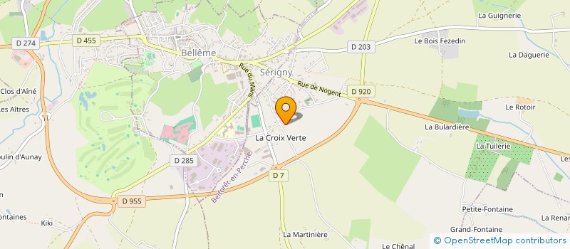localisation de l'entreprise SALT RIVER TECH à BELFORET-EN-PERCHE