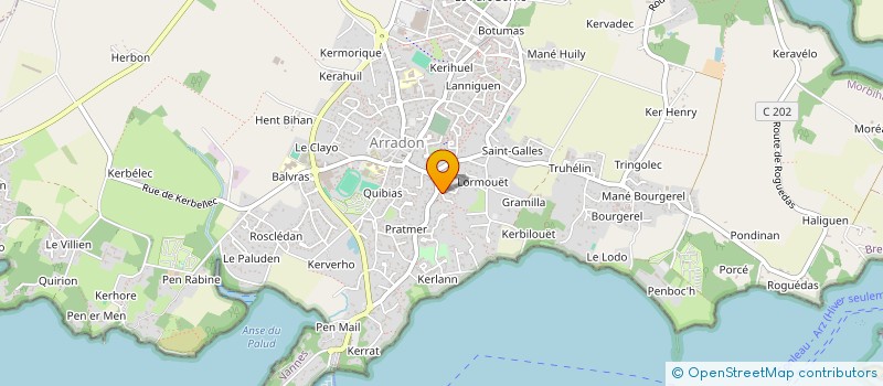 localisation de l'entreprise SALTA  ARRADON