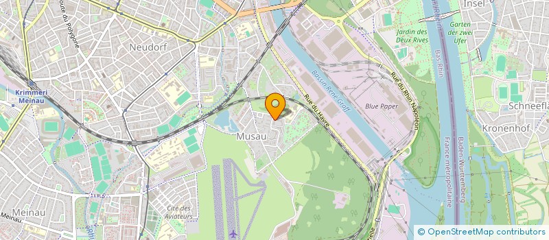 localisation de l'entreprise SALTA  STRASBOURG