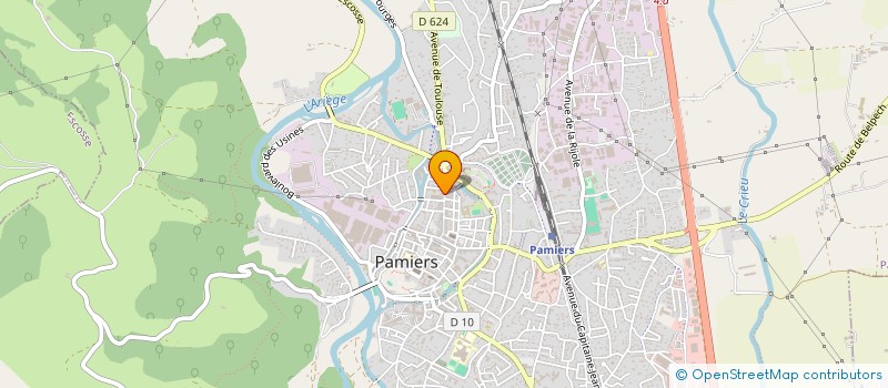 localisation de l'entreprise SALTAMONTES à PAMIERS