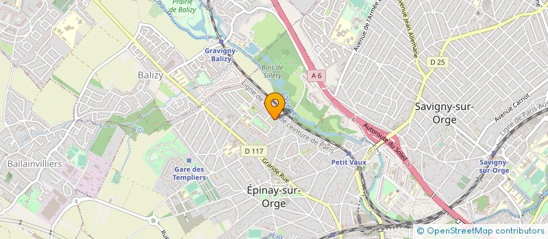 localisation de l'entreprise SALTARA DANSE à EPINAY-SUR-ORGE