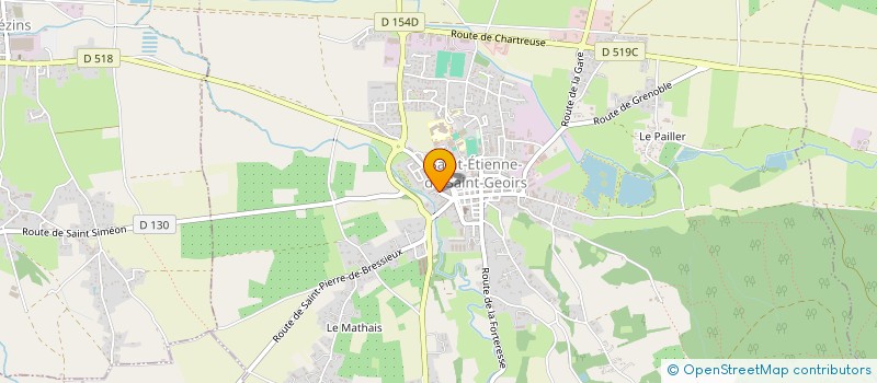 localisation de l'entreprise SALTENSES à SAINT-ETIENNE-DE-SAINT-GEOIRS