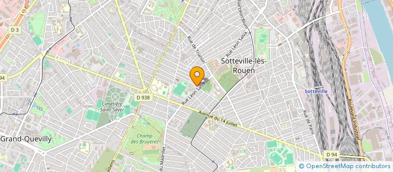 localisation de l'entreprise SALTHO  SOTTEVILLE-LES-ROUEN