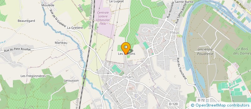 localisation de l'entreprise SALTHO INVEST à FLEAC