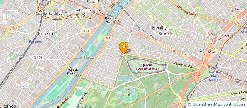 localisation de l'entreprise SALTIEL CONSULTING IMMOBILIER à NEUILLY-SUR-SEINE