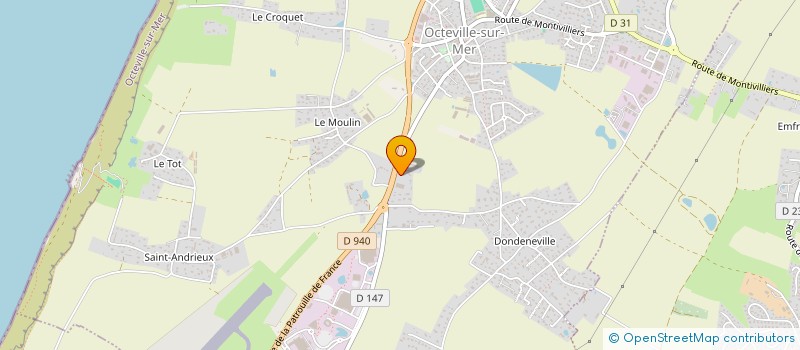 localisation de l'entreprise SALTIM'DANSE  OCTEVILLE-SUR-MER